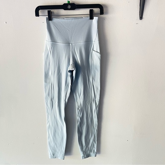 Lululemon Align High-Rise Pant with Pockets 25" Pastel Blue 37897 - Picture 2 of 15